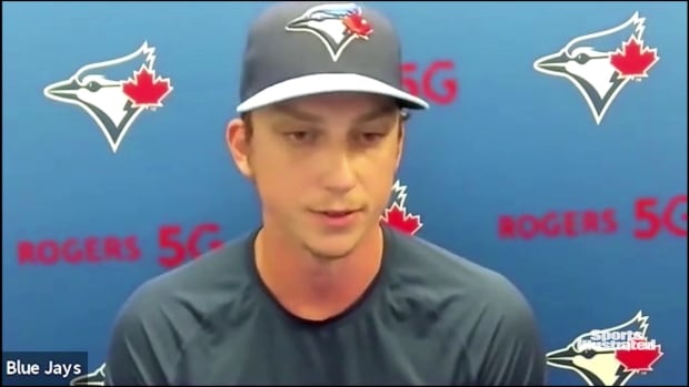 Blue Jays' Borucki Shares Thoughts on Ejection, Kiermaier's Card Theft